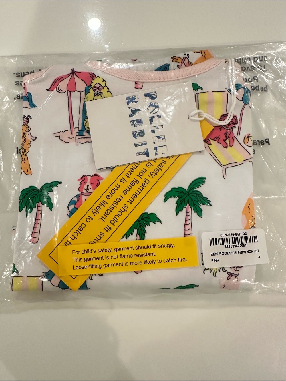Roller Rabbit Kids Poolside Pups Pajama Set